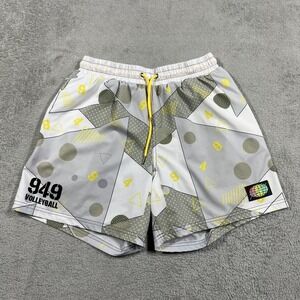 Slunks Shorts Mens Medium Lined 949 Volleyball 5" Athletic Swimming Beach